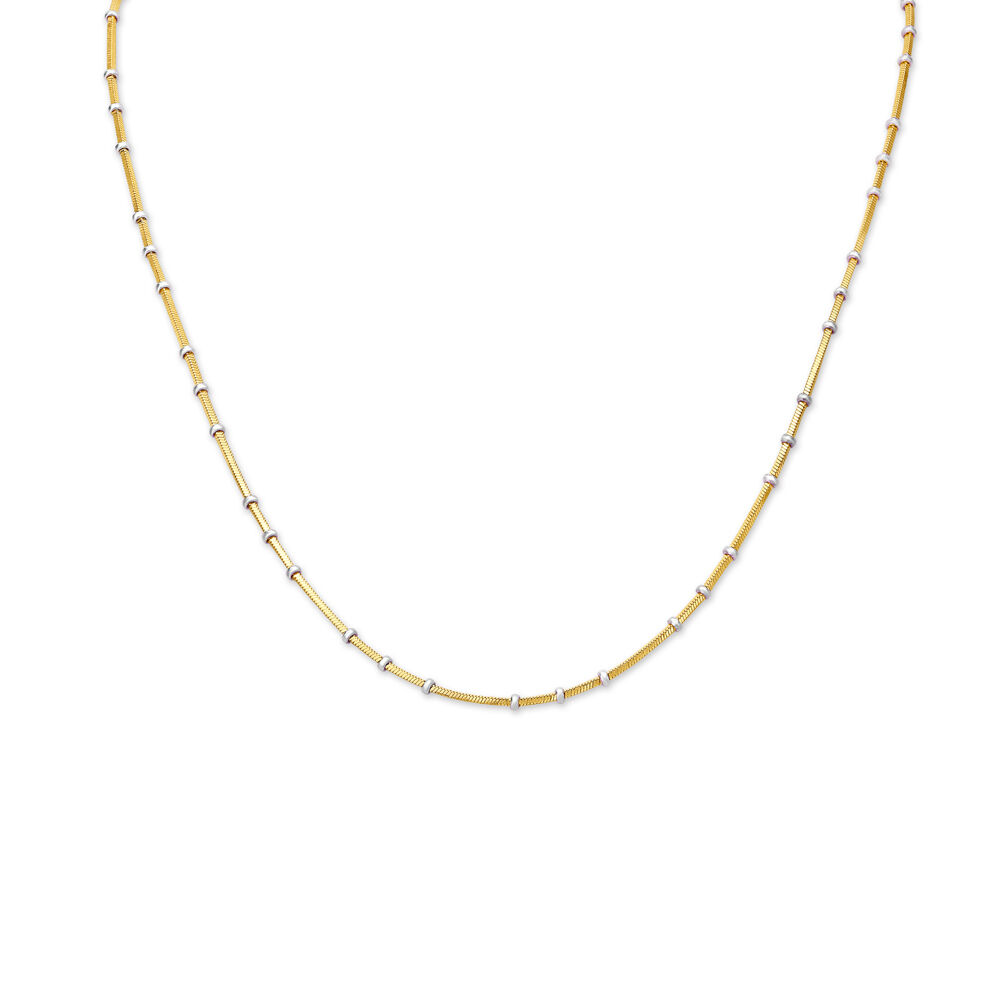 Buy Sleek Modern Gold Chain at Best Price Tanishq UAE