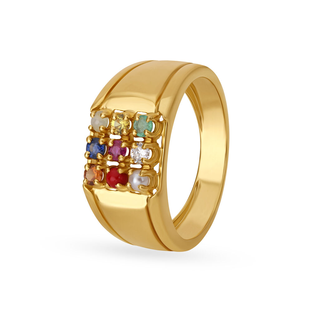 Navratna outlet ring tanishq
