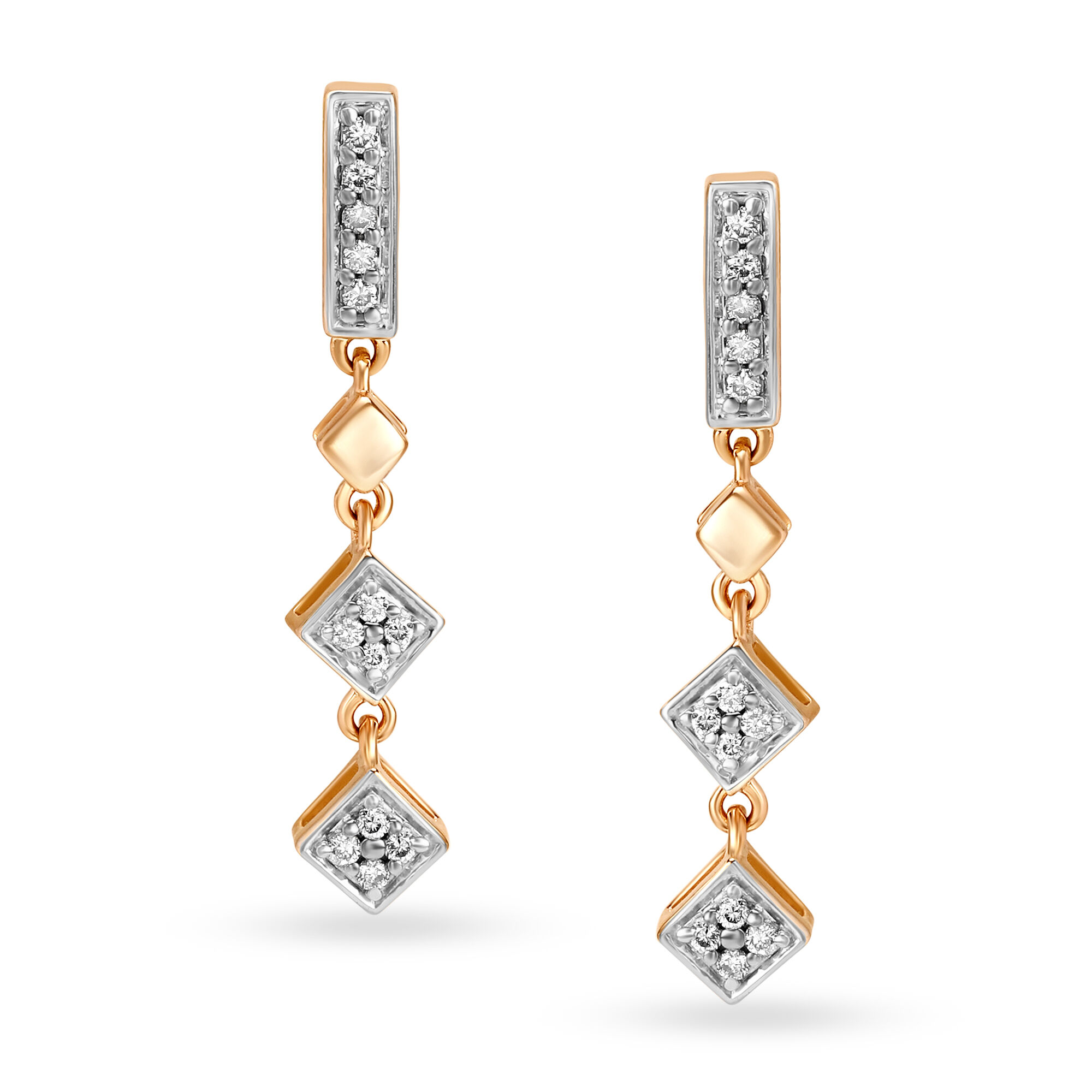 Mia by online tanishq diamond earrings