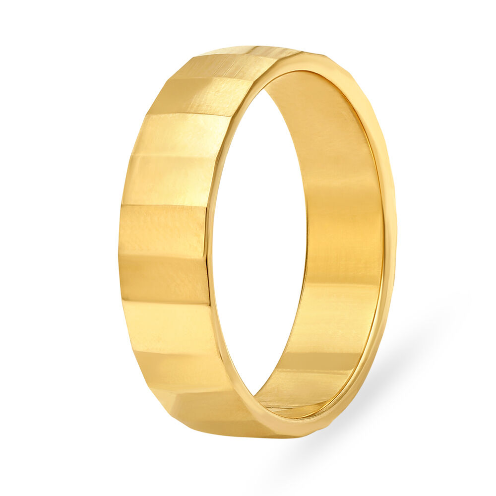 Plain gold ring for clearance men