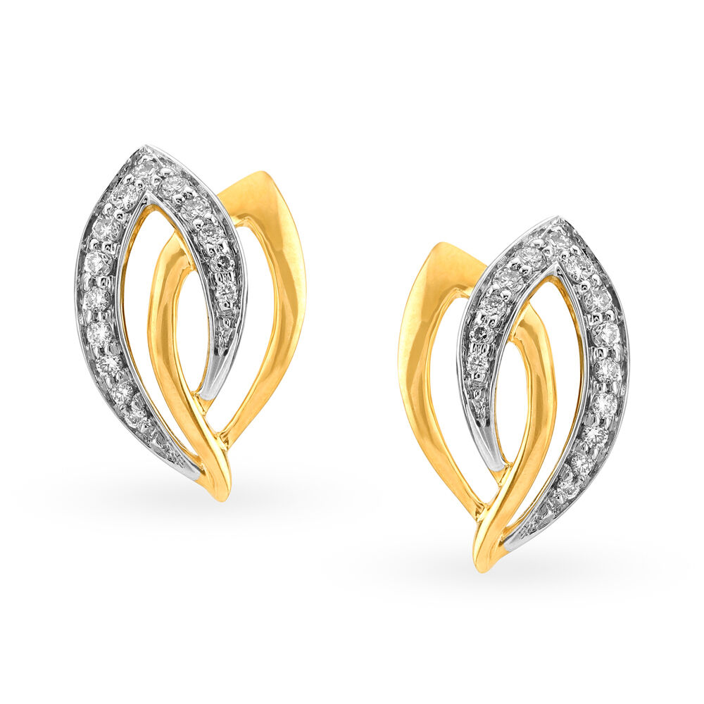 Gold tops cheap earrings design