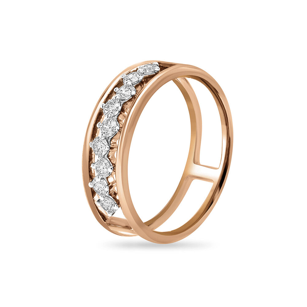 Gold diamond deals band