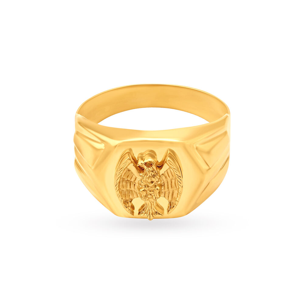 1/2 oz American Gold Eagle Coin Ring, Handcrafted by a US Vet - Silver  State Foundry