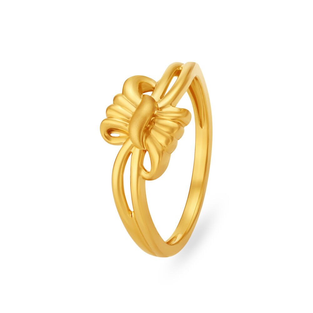 Tanishq gold outlet ring design