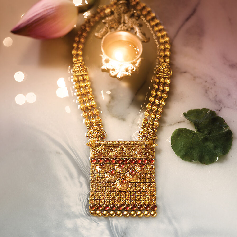 Tanishq traditional online necklace