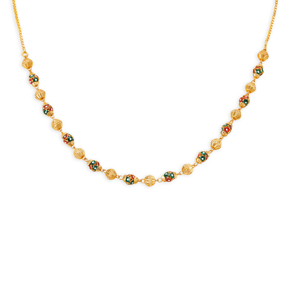 Tanishq gold top chain price
