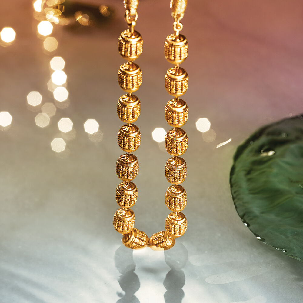 Tanishq matar mala designs with shop price