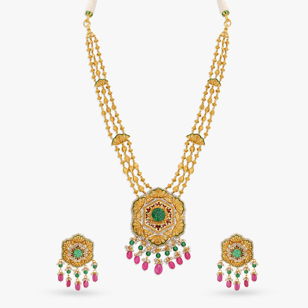 Long store gold set