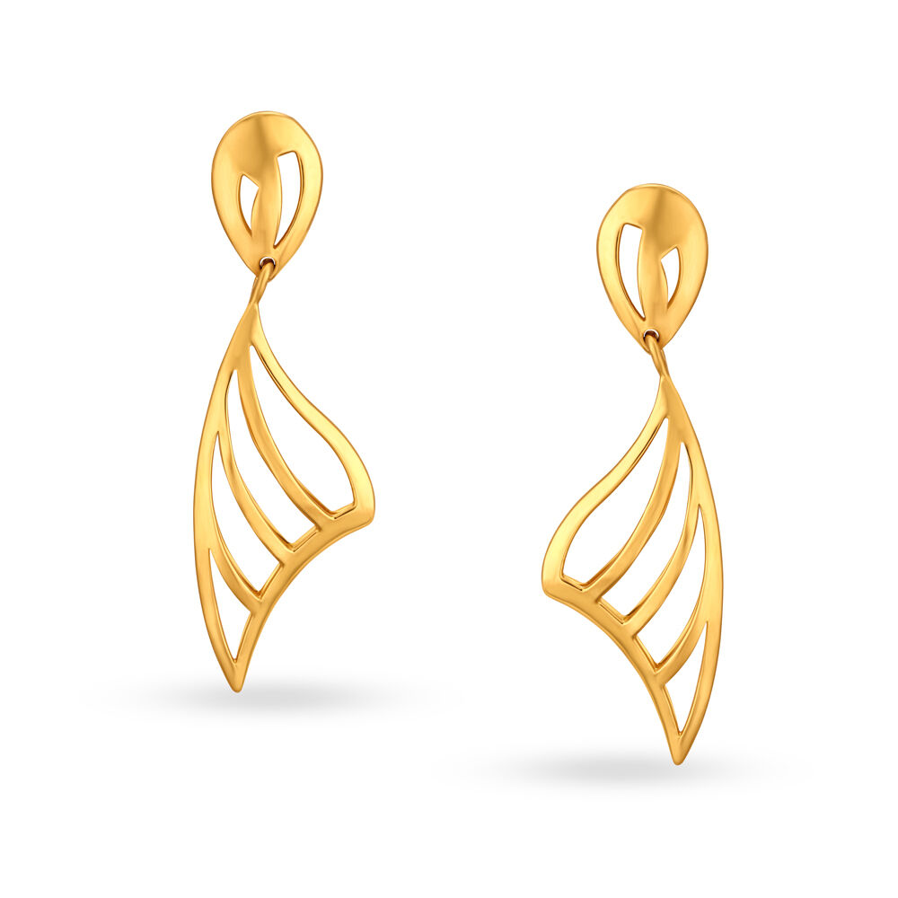 Elegant Gold Drop Earrings