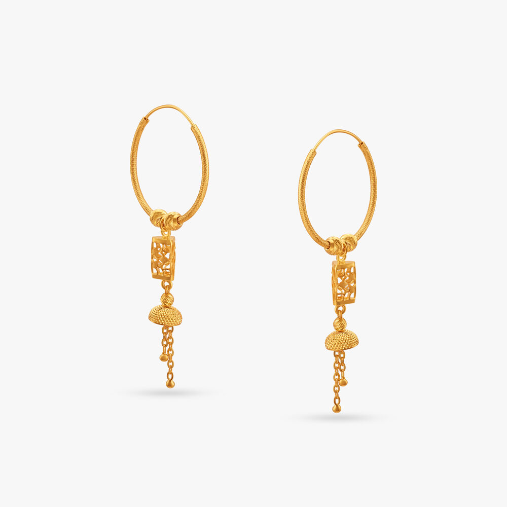 Gold bali deals earrings designs tanishq