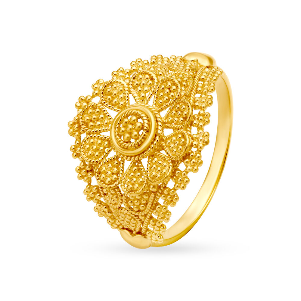 Gold sales statement ring