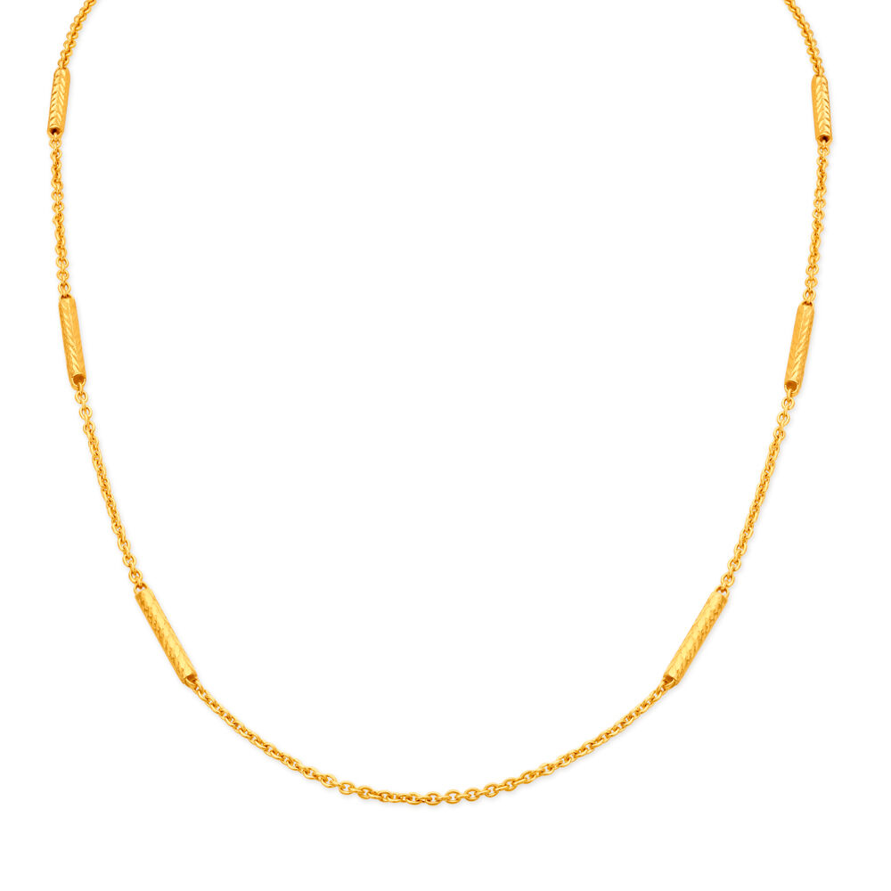 Tanishq 22 carat gold chain price new arrivals