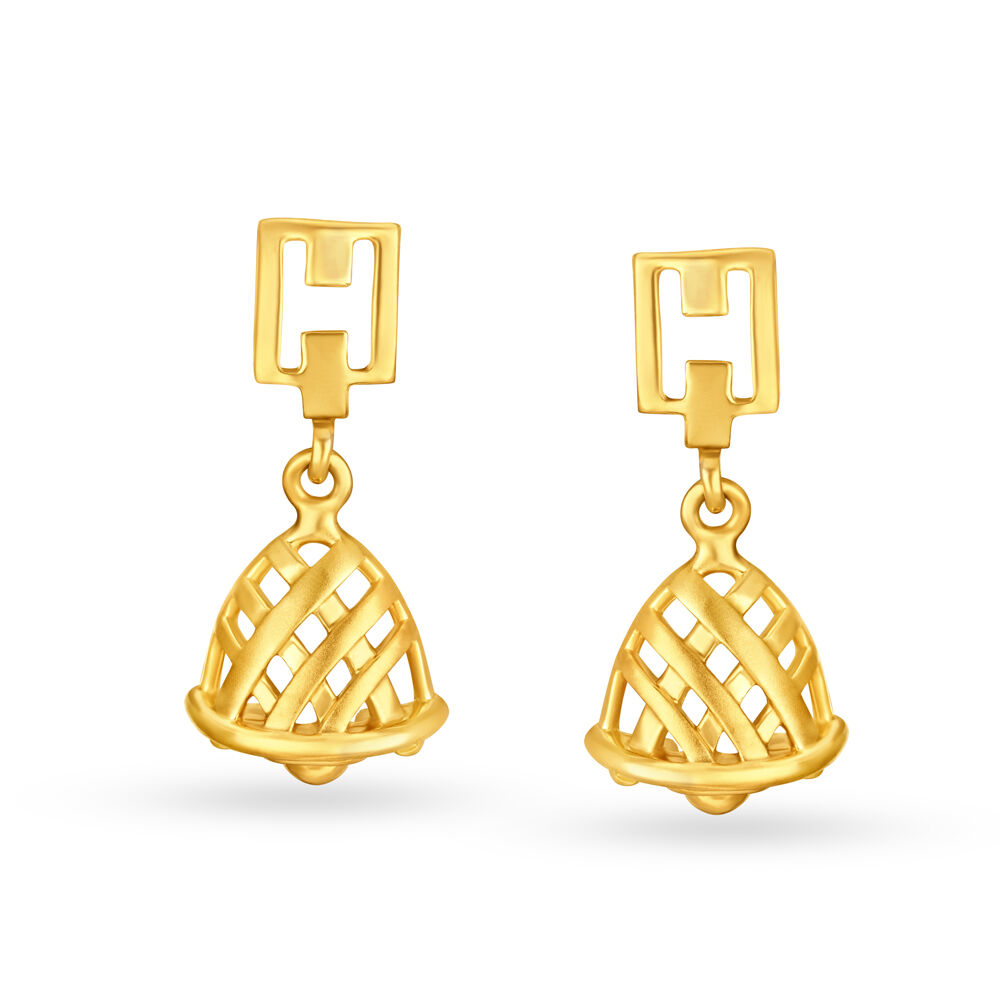 Tanishq gold outlet earrings with price
