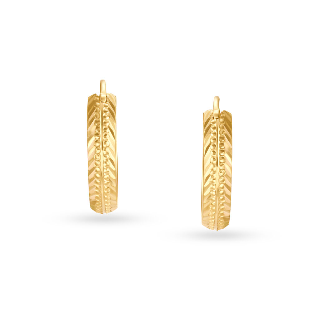 Tanishq store hoop earrings