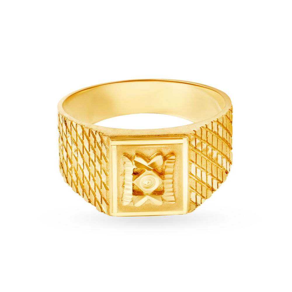 Magnificent 22 Karat Yellow Gold Finger Ring