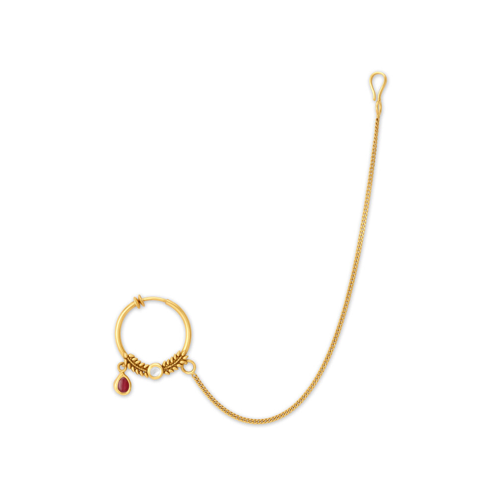 Tanishq gold store nath designs
