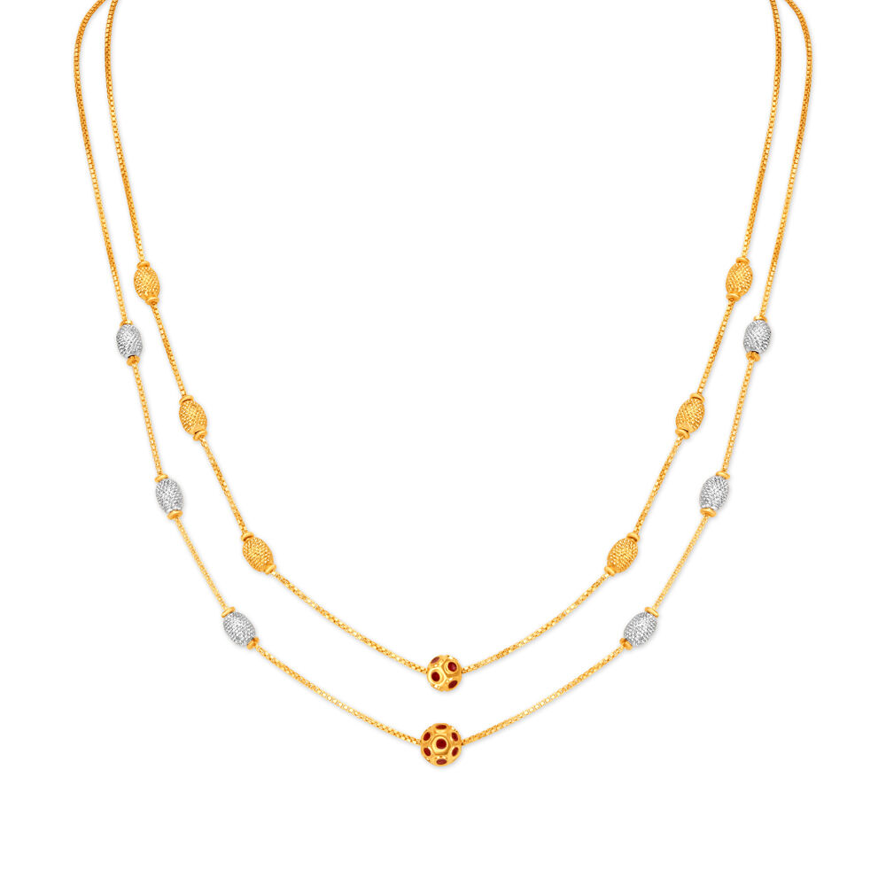 Gold chain tanishq store with price