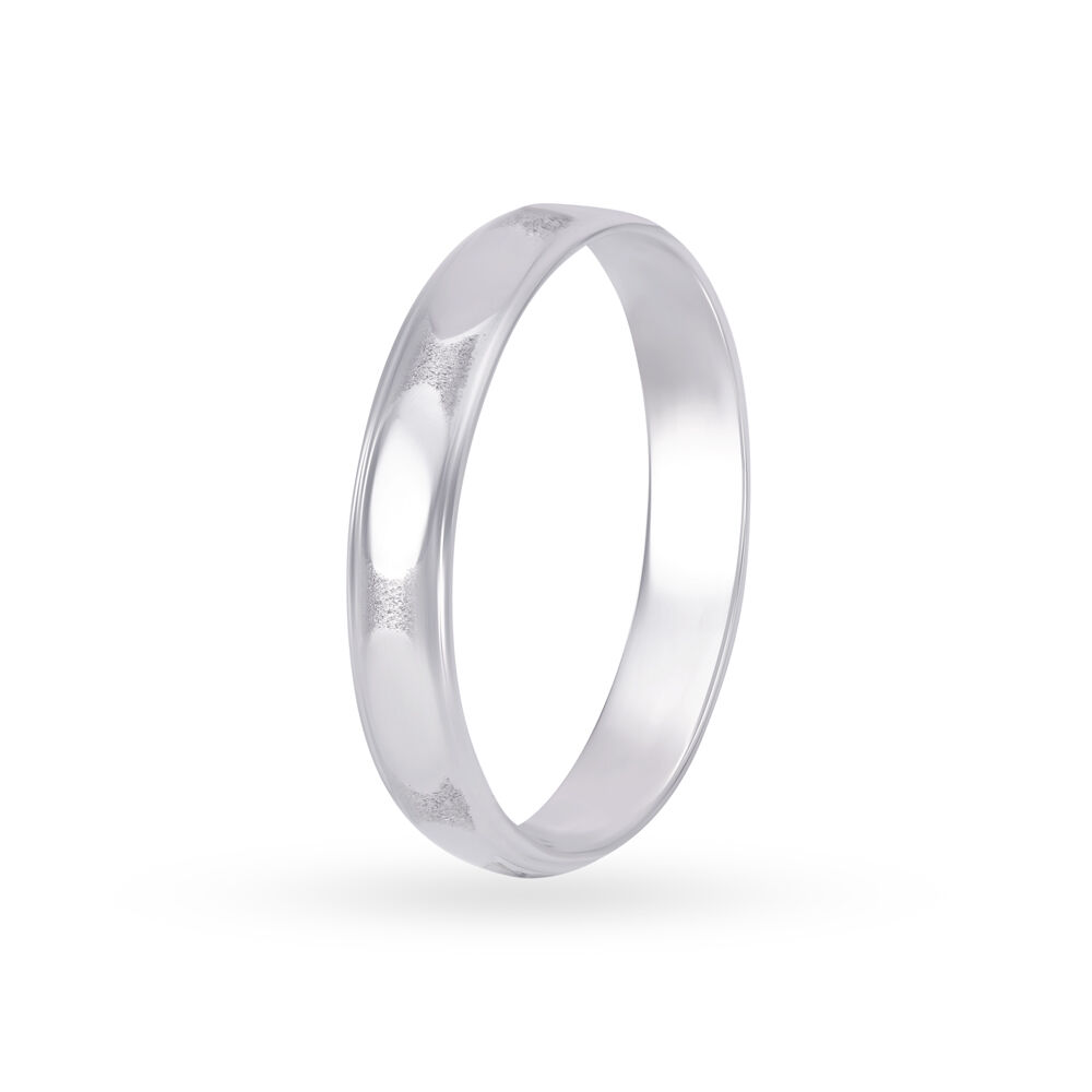 Charming Platinum Ring for Men