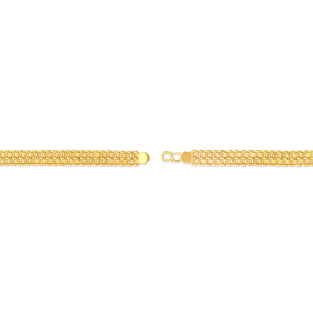 Gold bracelet for mens tanishq discount