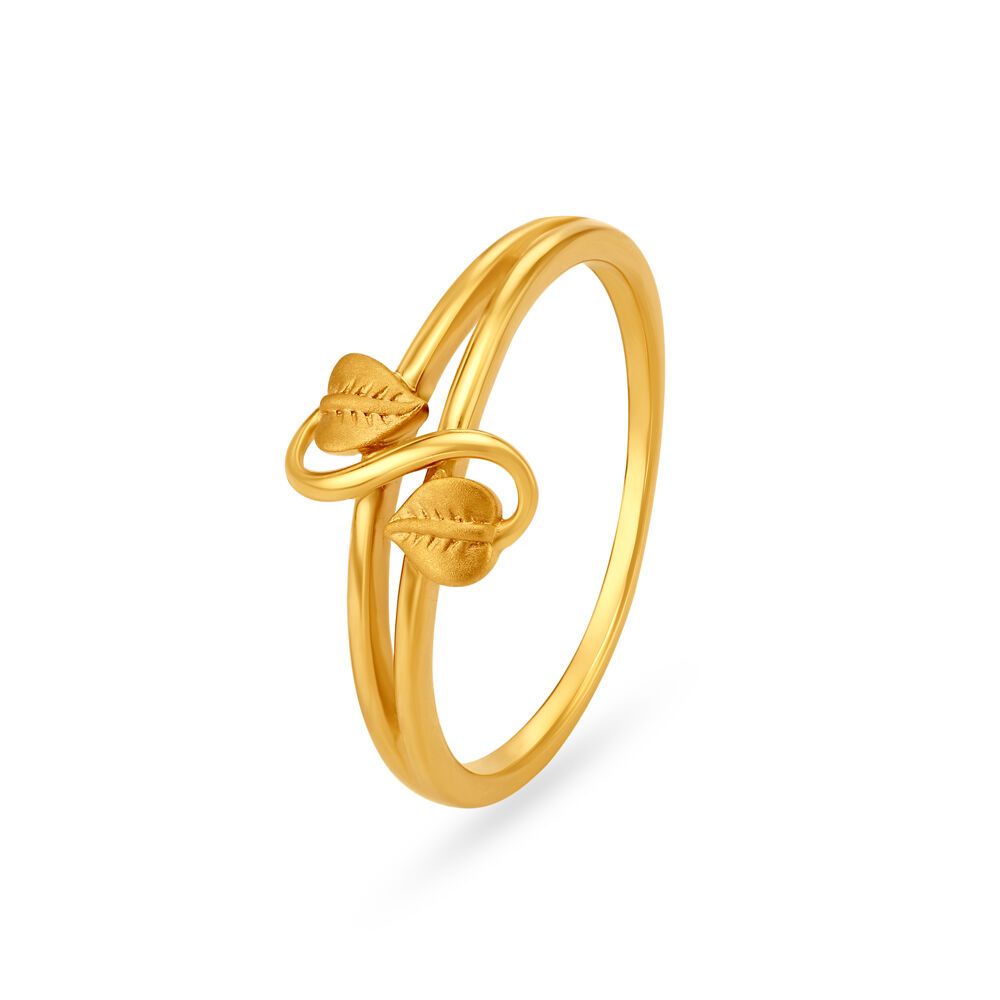 Buy Classic Gold Finger Ring Online | store.krishnajewellers.com