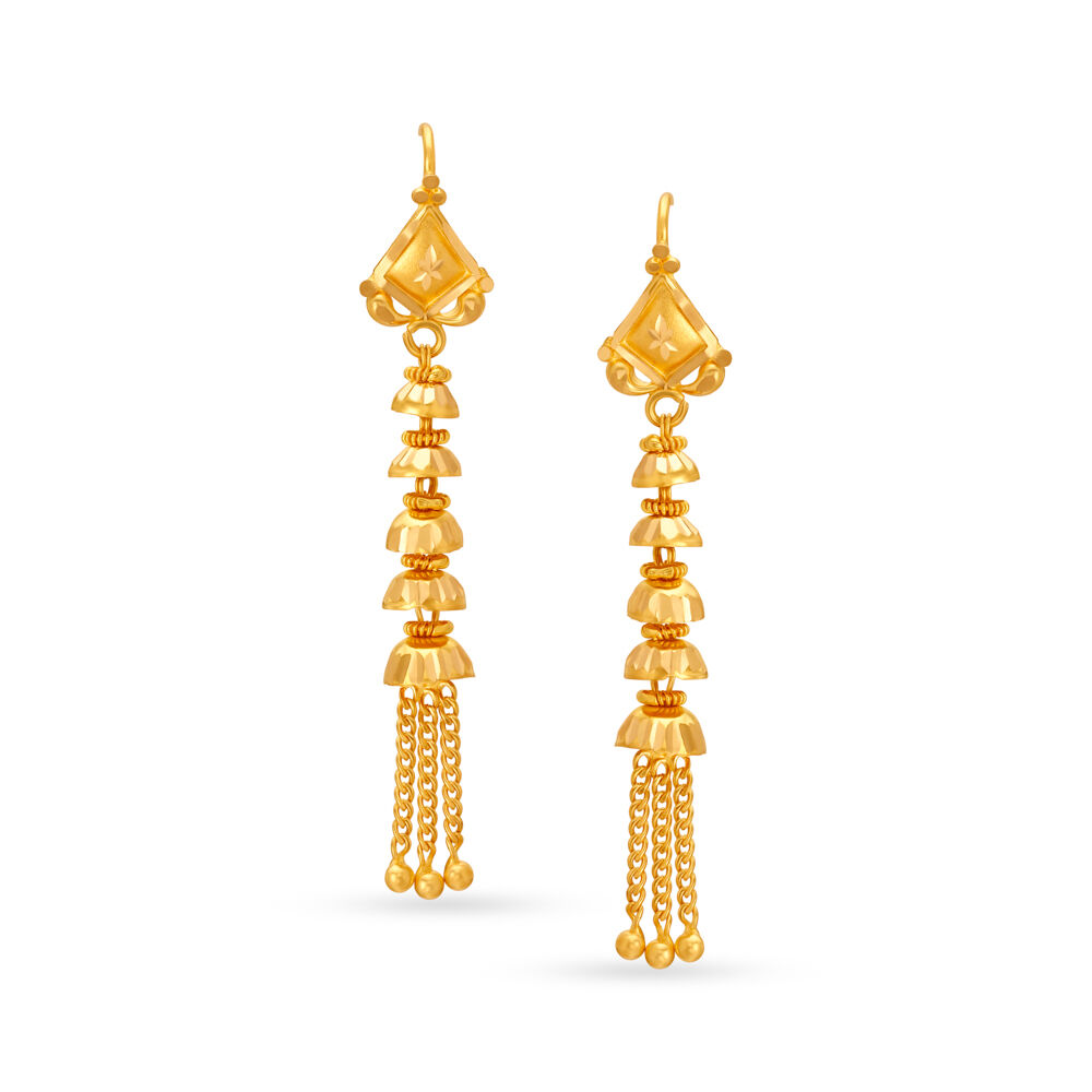 Tanishq gold earrings price discount