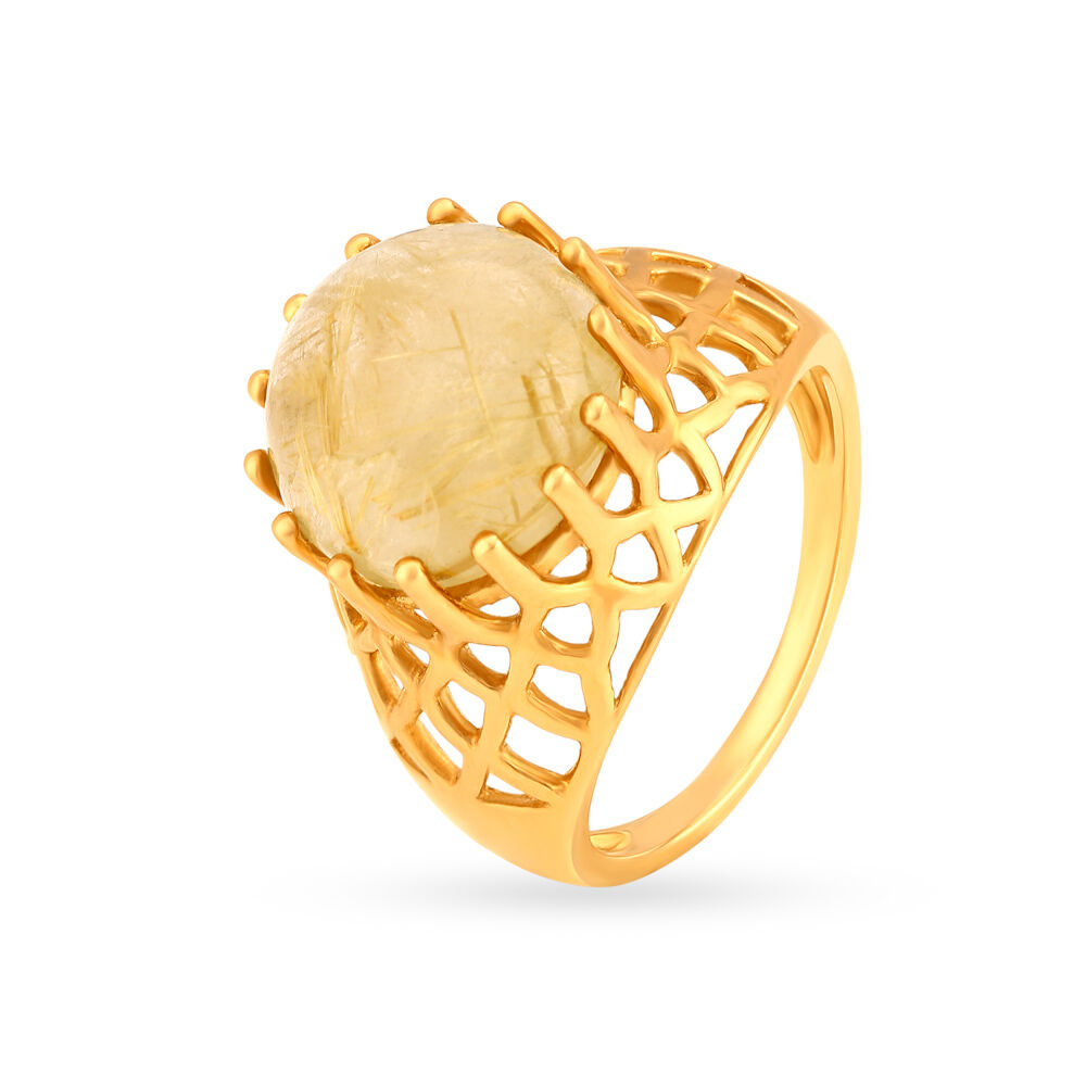 Pukhraj stone in tanishq best sale