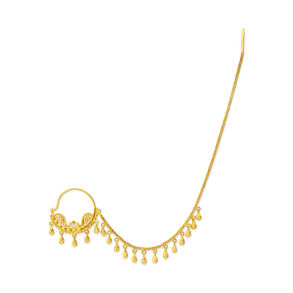 Mia by Tanishq 14 Karat Yellow Gold Piece of Heart Diamond Nose Pin 14kt  Yellow Gold Nose Wire Price in India - Buy Mia by Tanishq 14 Karat Yellow  Gold Piece of