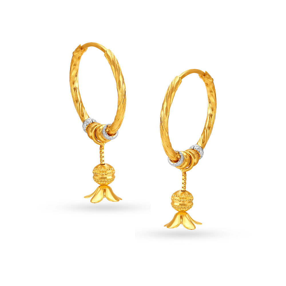 Gold hoop earrings for girls new arrivals