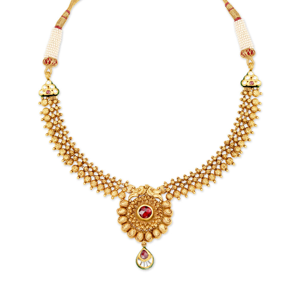 Antique hot sale necklace set