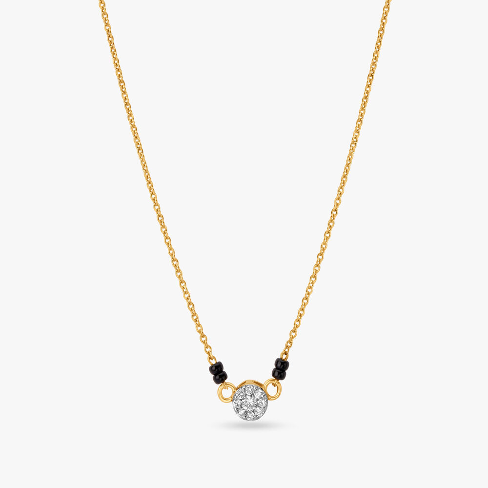 Diamond pendant store for mangalsutra