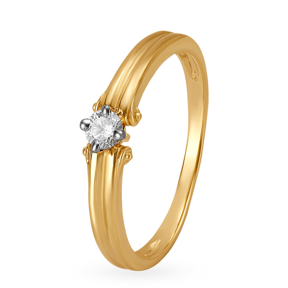 Diamond cheap single ring
