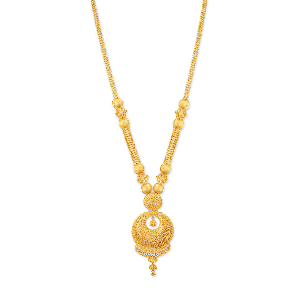 Gold necklace 2 sales pavan