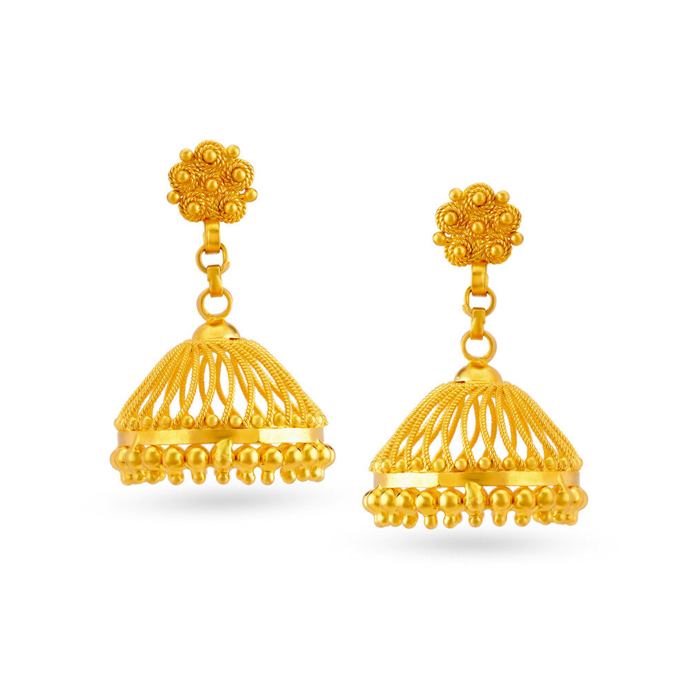 Tanishq jhumka top
