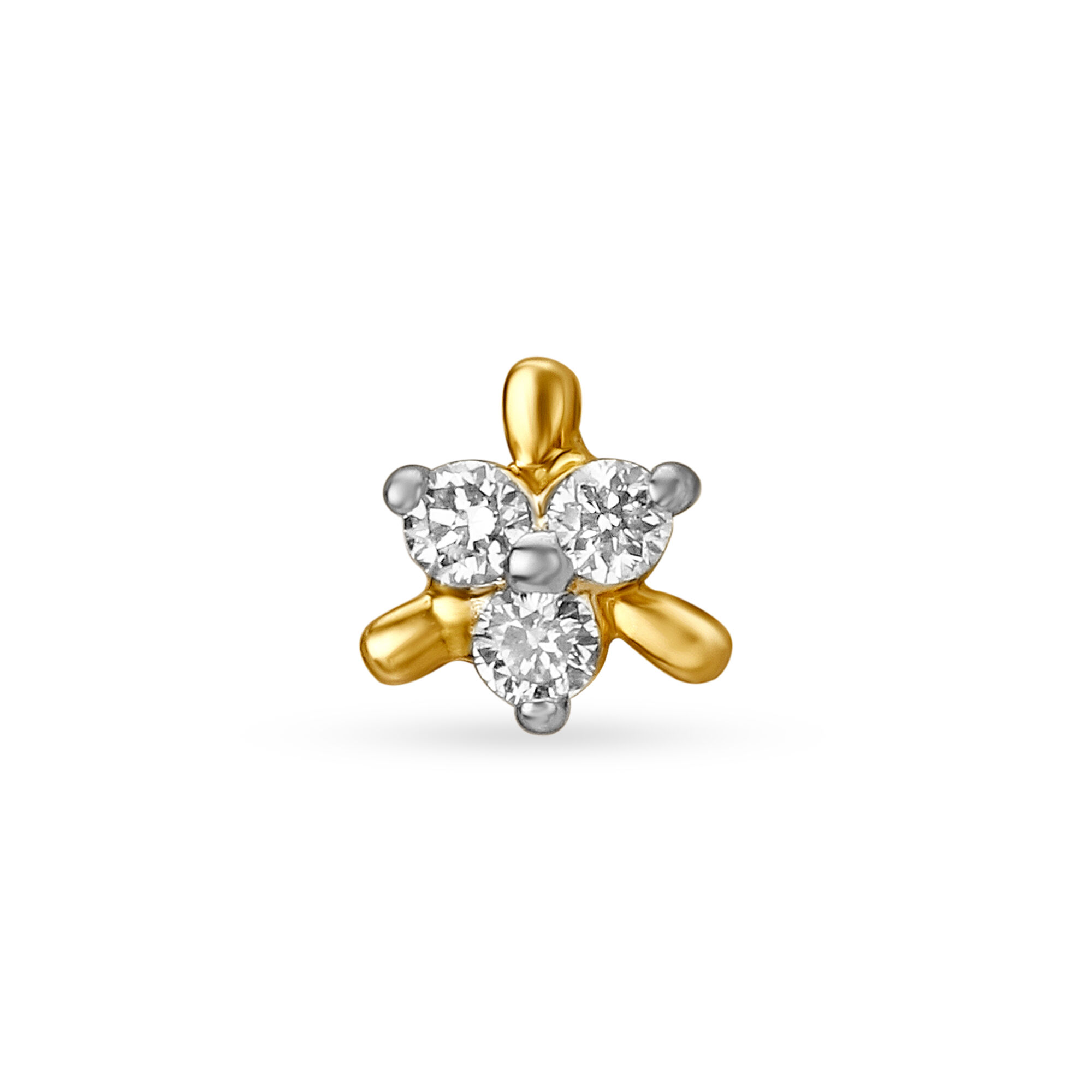 Tanishq mia nose pin top