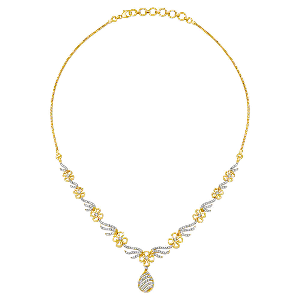 Graceful Diamond Necklace