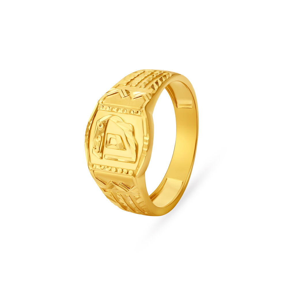 Alphabet ring design for man discount