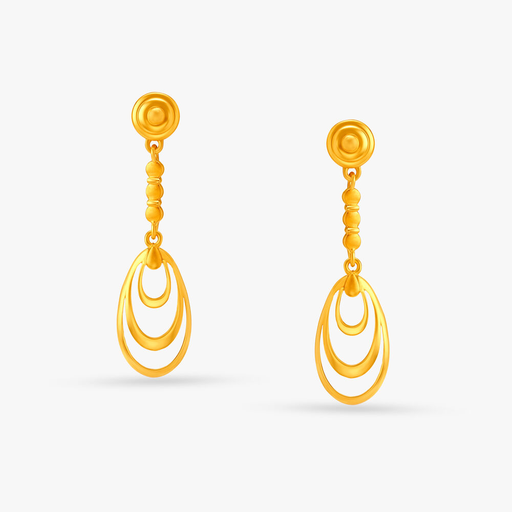 Tanishq gold earrings designs with price store