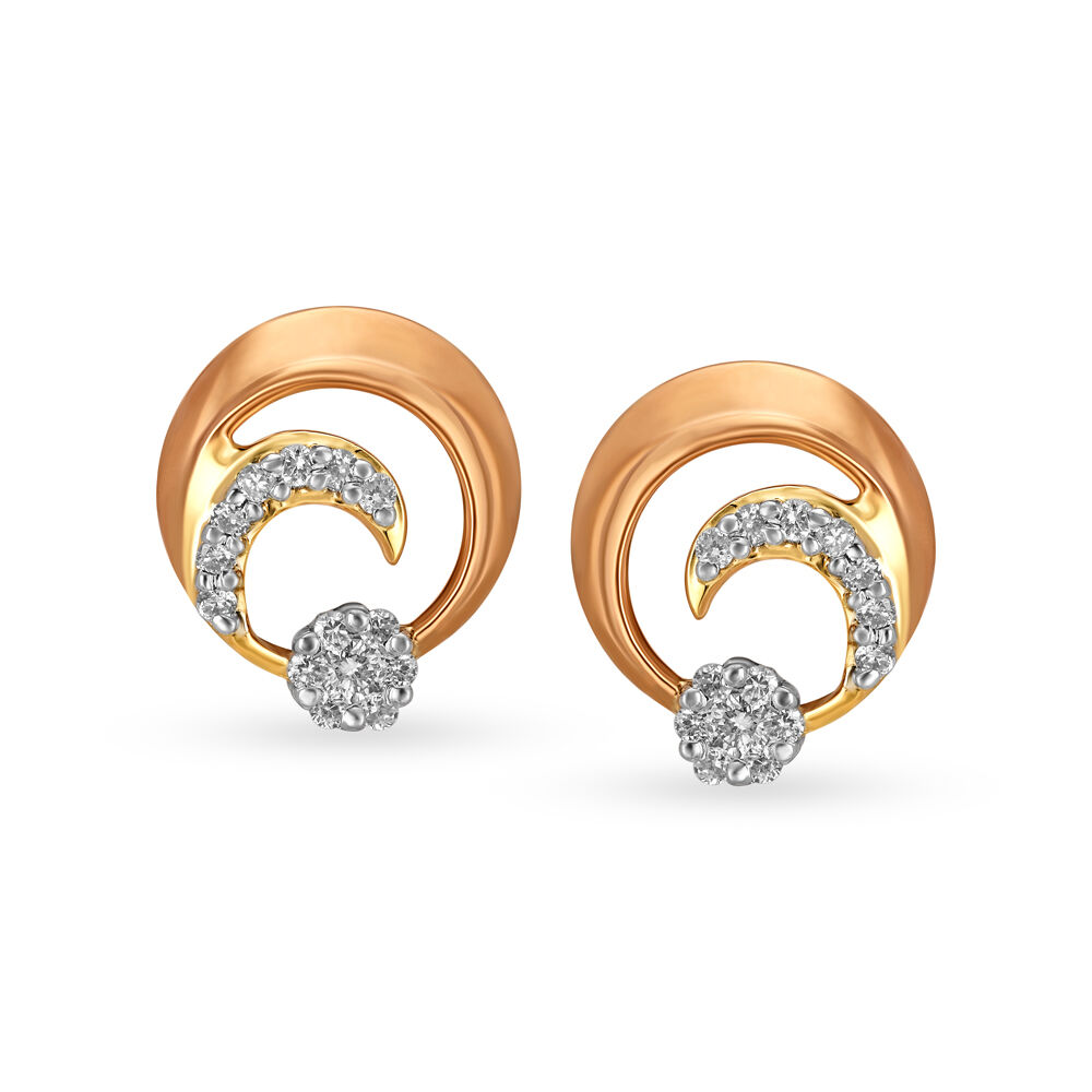 Tanishq solitaire shop earrings