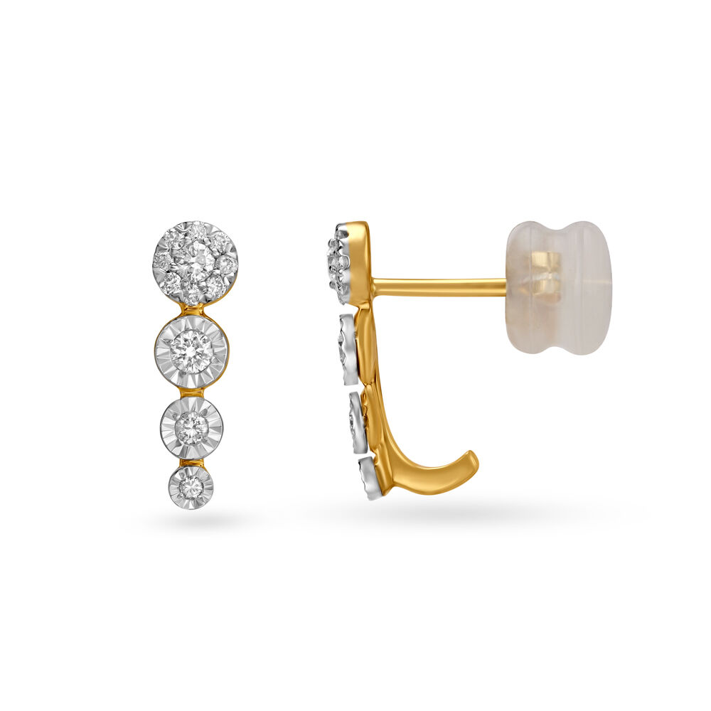 Tanishq solitaire shop earrings