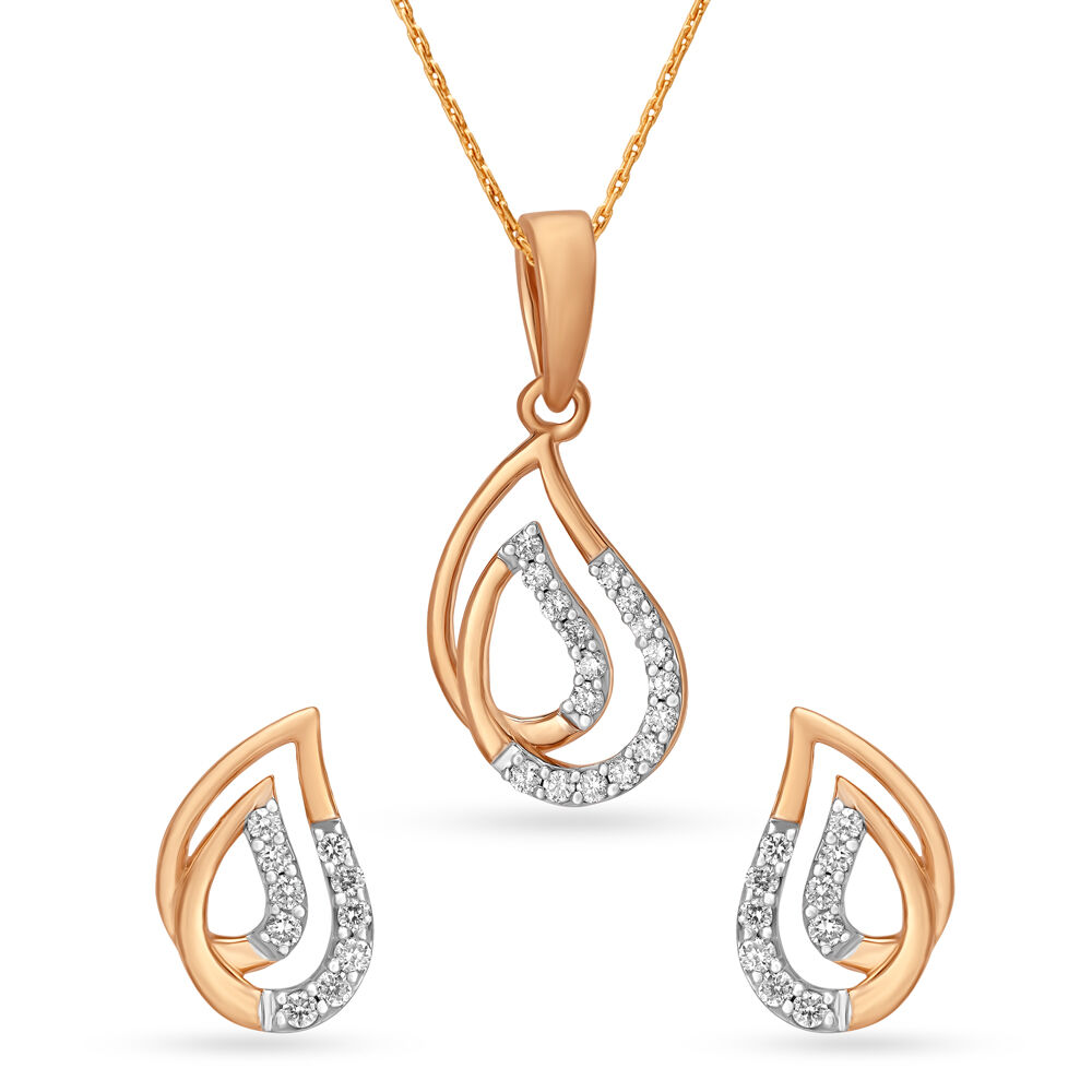 Gold pendant cheap set tanishq