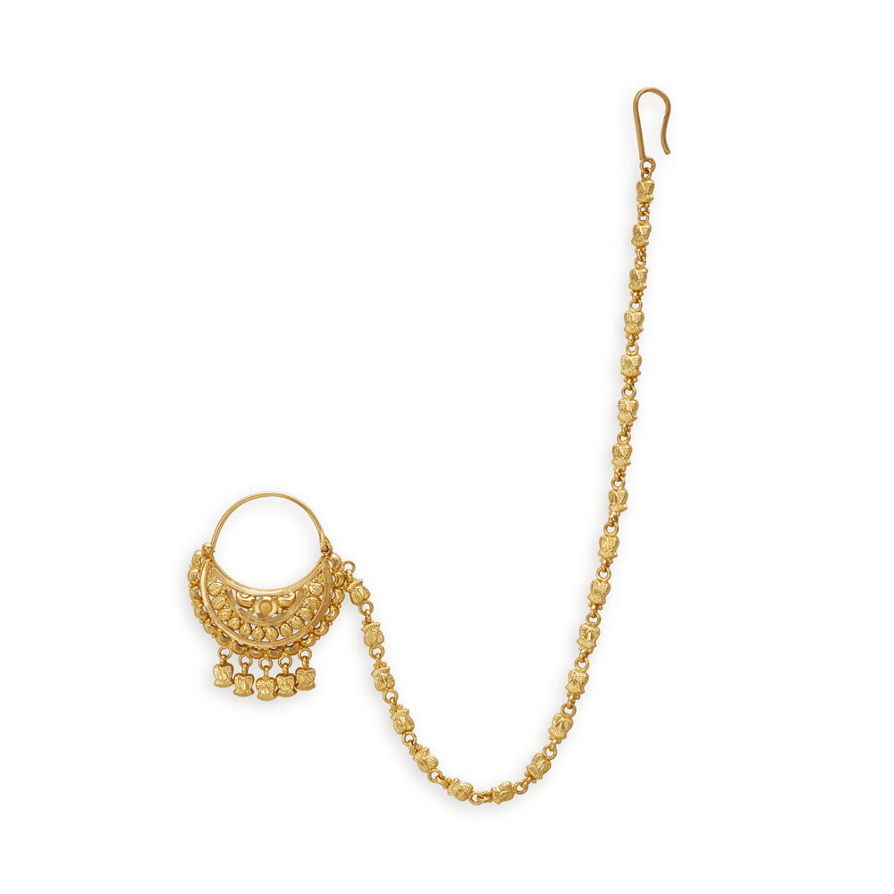 Tanishq gold nath deals designs