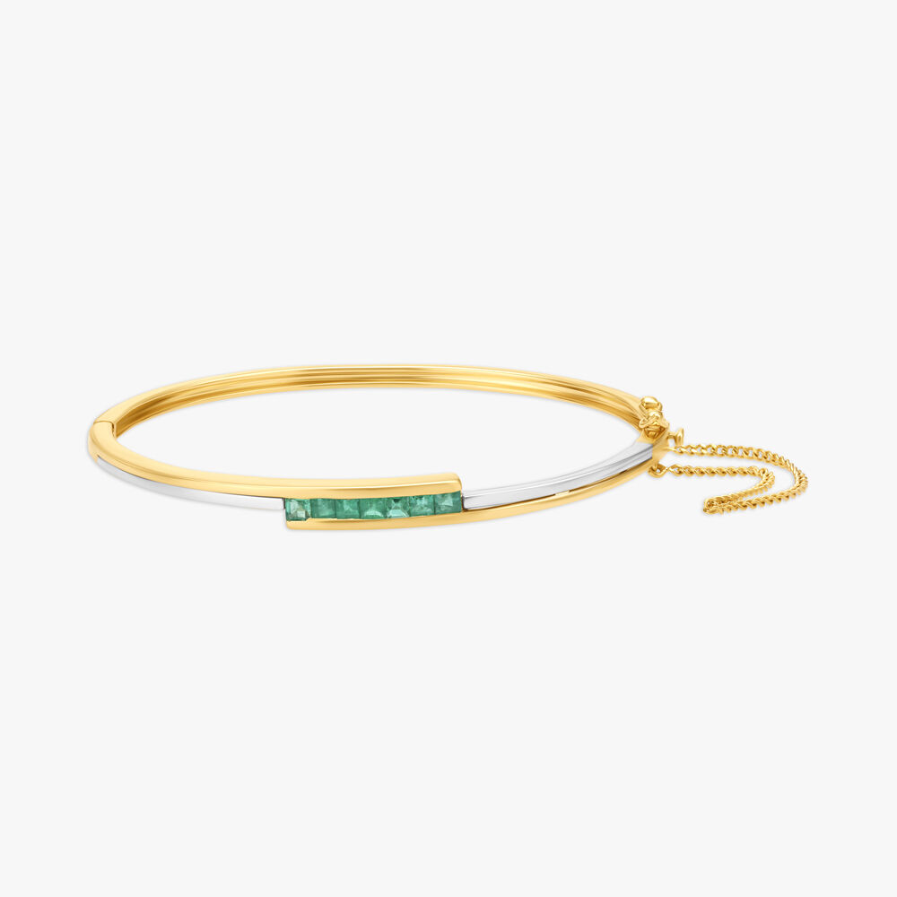 Tanishq cheap emerald bangles