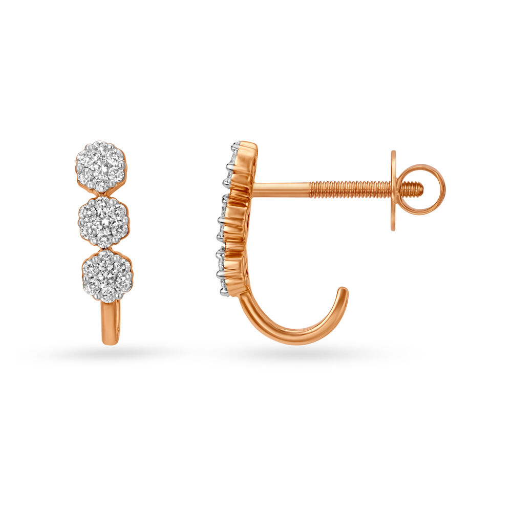 Tanishq store hoop earrings