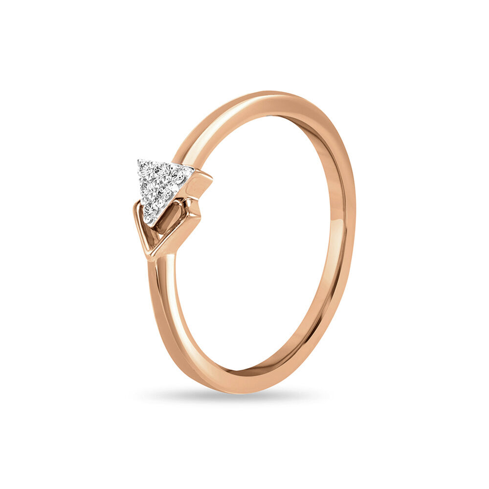 Pink gold ring online