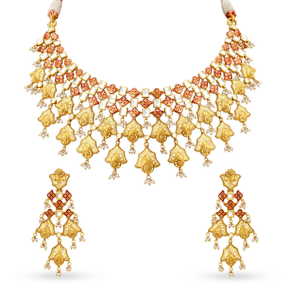 Fancy necklace with price discount