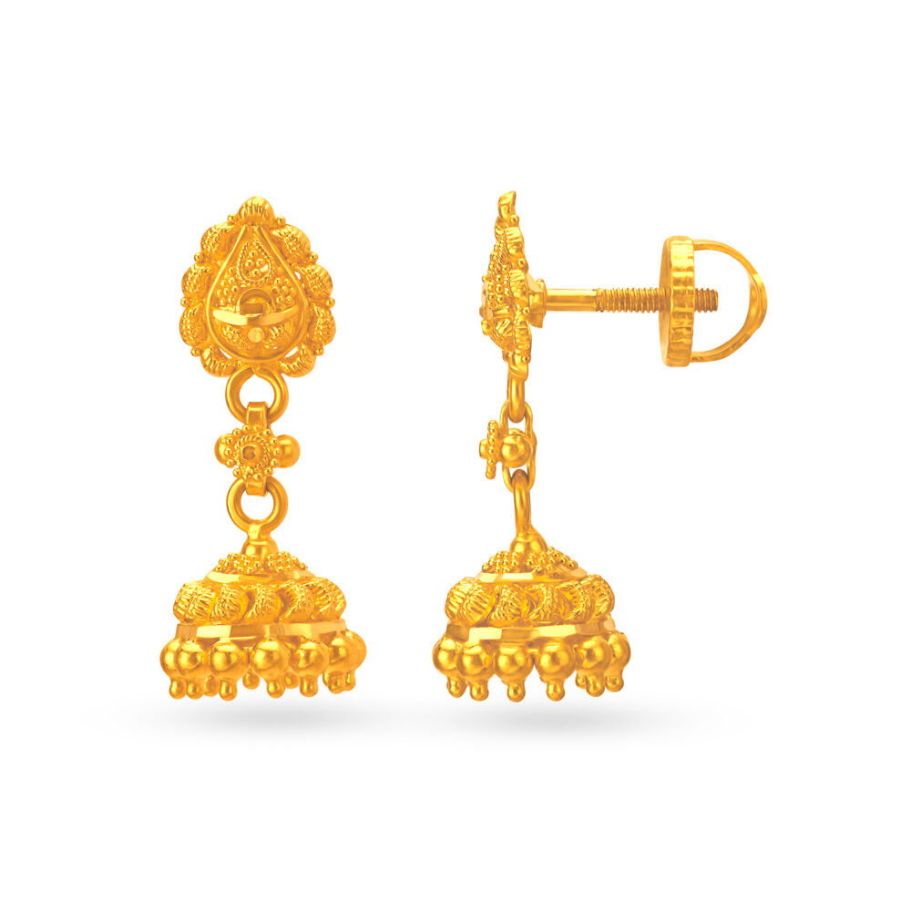 Tanishq jhumka top