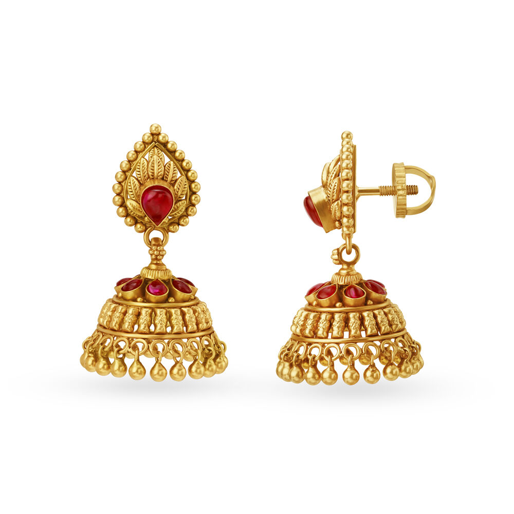 Malabar gold antique jhumkas sale