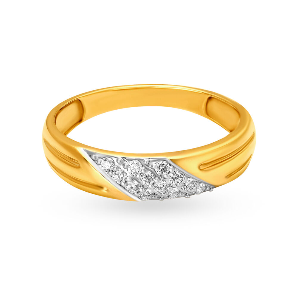 18 carat gold hot sale ring