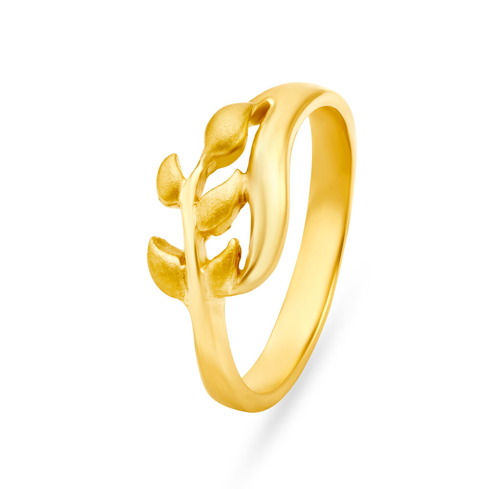 Leaf Ring Gold