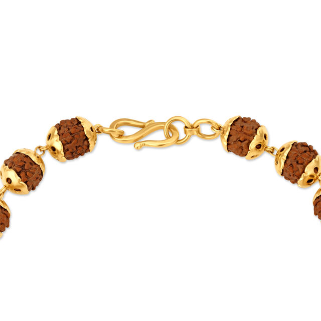 Buy Rudraksh Gold Bracelet for Men at Best Price Tanishq UAE